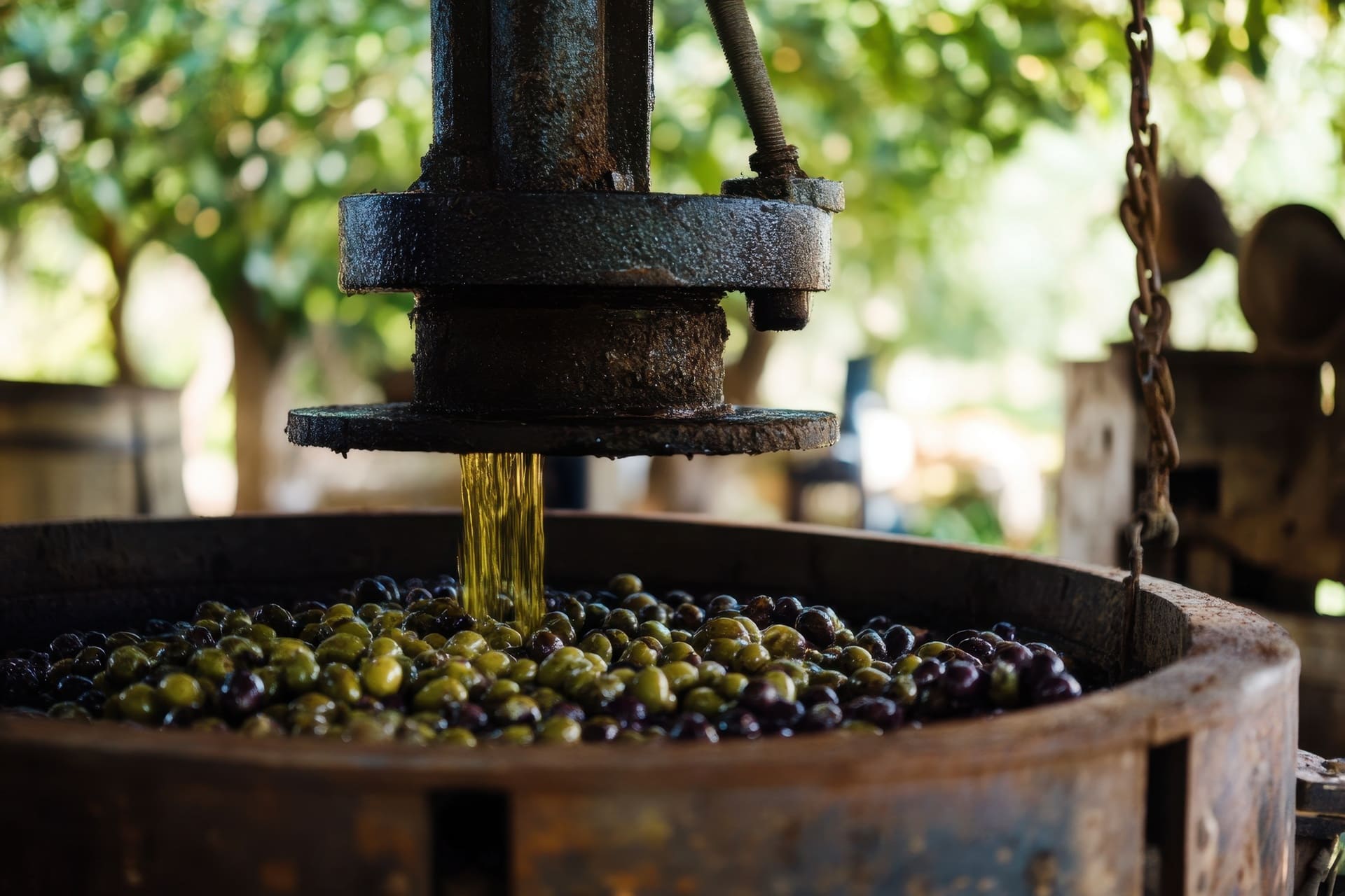 Cómo hacer aceite de oliva en casa